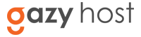 Gazy Host Logo